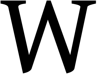 W